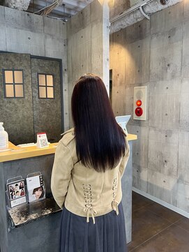 トゥルークリエイション 渋谷(True Creation SHIBUYA) ブリーチなしでもかわいい!さりげなカラー