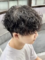 リベル(LIBER) メンズカット+波巻きスパイラルパーマ八王子駅/メンズサロン