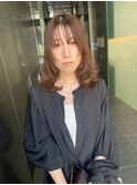 【恒吉佐央理】たっぷりレイヤーでつくるワンカールミディアム