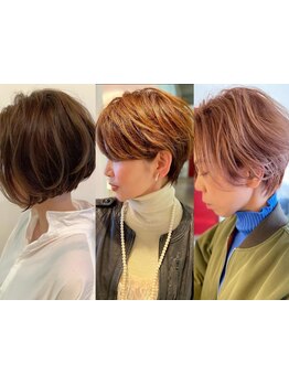 【半個室空間】再現性が高く持ちがいいと好評のショートカット◇高い技術力にリピーターも多数☆