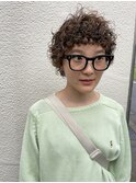 20代30代ふんわりカールヘルシースタイルハードパーマ