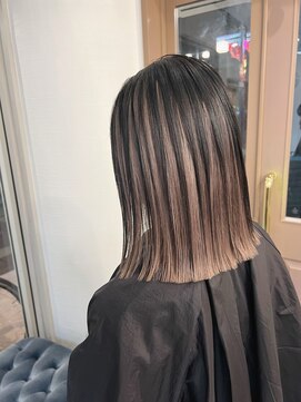 ルッソ チアロ(Lusso chiaro) ピンク×アンブレラカラー/20代/30代/40代