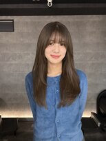 ハオ(hao)&nbsp;ローレイヤー×ミルクティーグレージュ