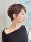 大人ショートヘア/くびれショート/ショートボブ/30代40代50代