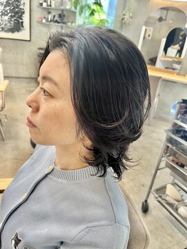 ファロー(furrow) ミディアムパーマ