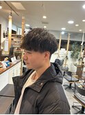 ルーズだけどルーズすぎない緩めツイスパマッシュ/神戸/六甲