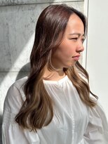 ニューヨークニューヨーク 垂水店(NYNY)&nbsp;インナーカラーｘイヤリングカラーｘフェイスフレーミング