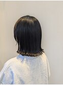 ［佐々木］外ハネ×切りっぱなし×結べるボブ