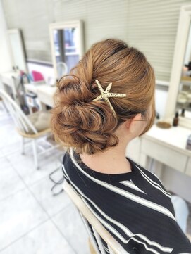 リサ 恵比寿(risa.) ふわふわアップスタイル