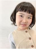 キッズ　ボブ　スタイル