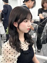 アマトウキョウ アユンチェ(AMA TOKYO×AYUNCHE) 前髪顔まわり韓国ヘアレイヤーカットサイドバンク2wayバンク韓国