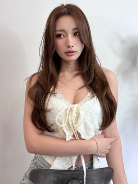 ピープスアンドスー 表参道 渋谷(Peeps&Suu.) レイヤーカット/髪質改善/韓国風/外国人風/前髪長め