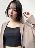 【MINX】似合わせ小顔レイヤーボブウルフ_銀座/髪質改善