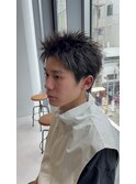 スパイキーショート/メンズ/メンズサロン/眉毛カット/ツイスパ