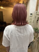 ヘアーデザインハル(hair desigin hal)&nbsp;ペールピンク