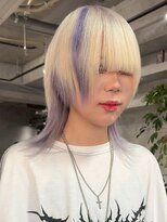 アポロ 横浜駅店(apollo)&nbsp;xカラー/ホワイトグレージュ/レイヤーカット/チェリーブラウン