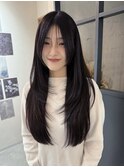 大分韓国ヘアかき上げレイヤーカット