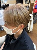 初めてのWカラーにオススメ！ベージュブラウンカラー
