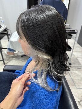 ネオ(neo.) ツートーンカラー/フェイスフレーミング/ホワイトベージュ