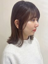 イーストハムネオ(EAST HAM NEO) 透明感ブラウン/ミディアム/顔まわりカット