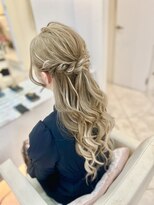 シャルム バイ アローズ 久留米店(CHARM BY AROSE)&nbsp;ヘアセット/ハーフアップ