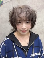 トゥルークリエイション 新越谷(True Creation)&nbsp;着物ヘア/ダークアッシュ/ミディアムレイヤーカット/新越谷