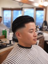 ザチョップショップ キチジョウジ(THE CHOP SHOP KICHIJOJI)&nbsp;サイドパートスキンフェードカットシェービング吉祥寺理容室