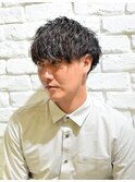 ツイストスパイラルパーマネープレスマッシュ