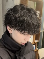 フィフス 大分(fifth)&nbsp;大分メンズパーマ波巻きパーマプードルパーマッシュウルフ強め