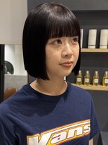 ラミエバイメルト 下北沢(lamie by melt) 花田/ボブイメチェン黒髪レッドブラウン下北沢韓国前髪ボルドー