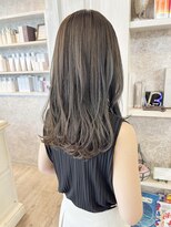 キャアリー(Caary) 福山Caary夏先取りシアーグレージュモテふんわりロングレイヤー