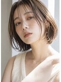 【LOVESTOIKE】透け感レイヤー × 軽やかボブ