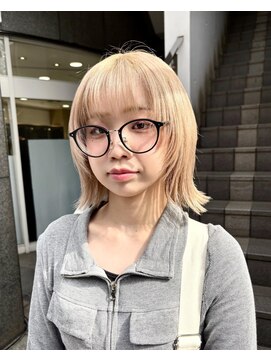 フェイス 石川町 (FACE) ハッシュカット×レイヤーボブ×ミディアムレイヤー×前髪あり