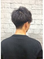 グレイスフルバーバー 新宿パークタワー店&nbsp;新宿20.30代ビジネスマン◎黒髪無造作センターパート