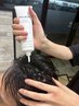 【頭皮ケアセット】カット+ヘッドスパ+スカルプスパジェル¥8000