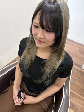 ヘアアンドメイク ブランシュ(HAIR&MAKE BLANCHE) ブラックエンドカラー