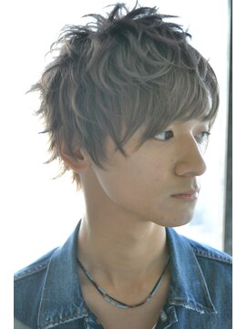 ミルシー(millci) 【millci】 シルバーASH×スクランブルショート