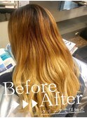 ☆ご来店時状態☆→仕上がりの詳細はクリック！！☆髪質改善