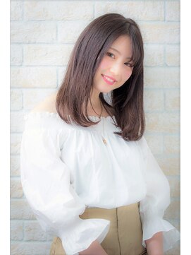 ソア 武蔵小杉(SOAR) 大人かわいい無造作カールとデザインカラー小顔ボブディ