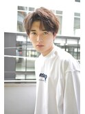 【December】men's ソフトツーブロックフェザーマッシュ