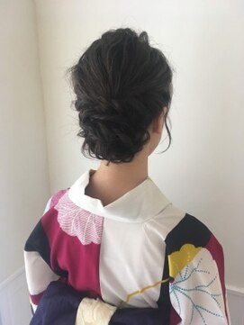 ネオリーブ クーロ(Neolive curro) 浴衣着付けご予約受付中♪定番ゆるふわアップスタイル