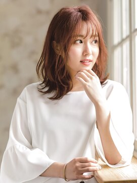 アグ ヘアー ソヨン梅田店(Agu hair soyon) 大人ピンクなコーラルラベンダー