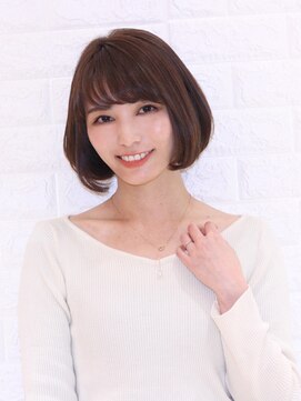 ヘナファクトリー 国分寺店 明る過ぎず暗過ぎない☆ヘナで大人ナチュラルボブ