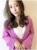 [K-two名古屋/矢場町]大人かわいい、小顔ゆる巻きセミロング。