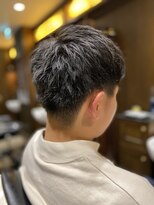 ヒロギンザ 横浜店(HIRO GINZA)&nbsp;ツーブロックマッシュスタイル