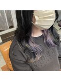 #イヤリングカラー　#ラベンダーカラー　＃艶髪  #美髪のススメ