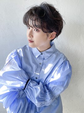 アイティーバイアルバム 藤沢店(IT by ALBUM) マッシュショート_ネビージュこなれミディ_9100