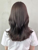 アイティーバイアルバム 下北沢店(IT by ALBUM)&nbsp;ラベンダーロング_外ハネボブセクションカラー_ba401261