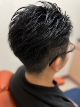 アポロカットステージ 相模大野店 アップバング/ツーブロックマッシュ<理容室>[メンズ/相模大野]