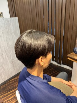 アトリエアルシュ(atelier ARCHE) メンズ矯正 ピンピンペタンコにならない自然な縮毛矯正